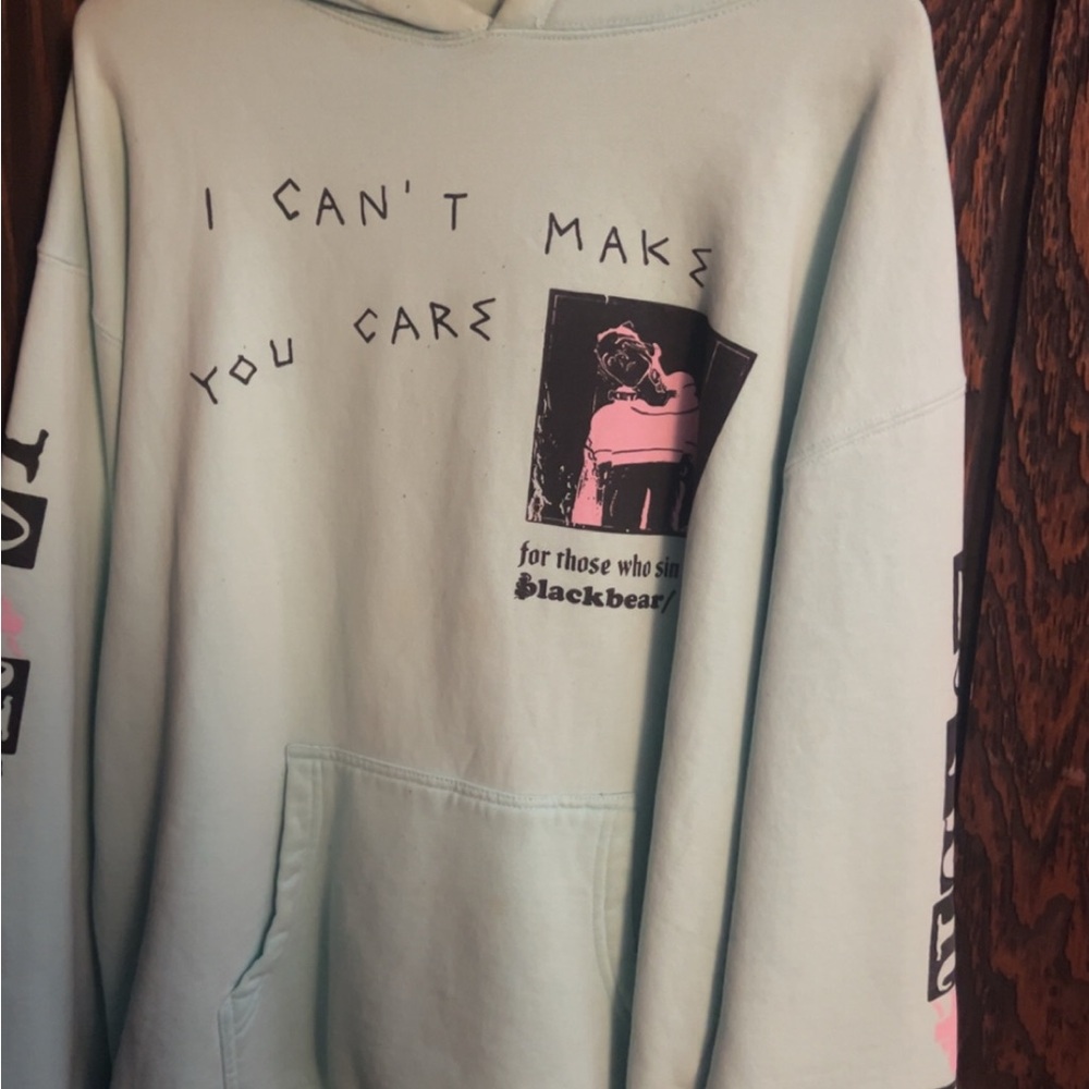 For Those Who Sin x Blackbear - loverboy / I can’t make you care hoodie